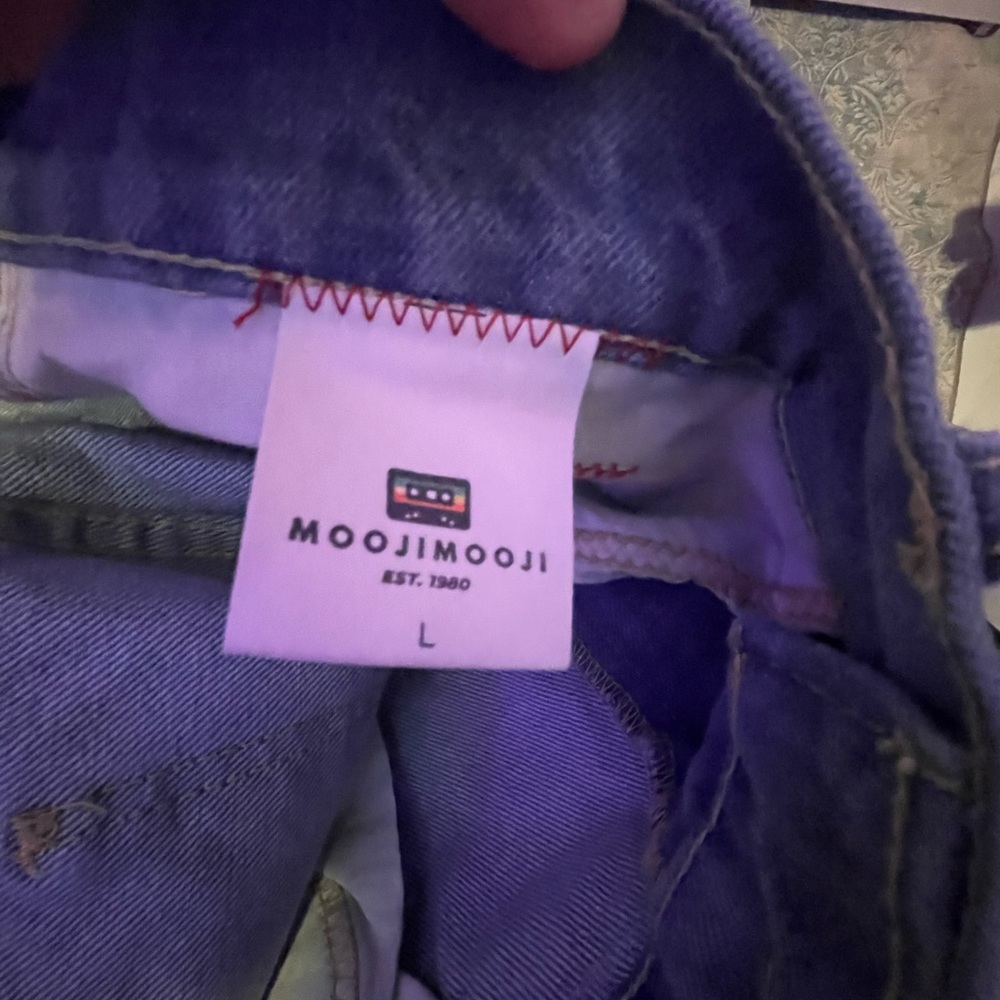Moojimooji denim blue jeans